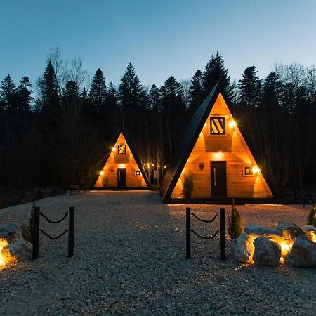 The Palo Cabins Predeal Eksteriør billede