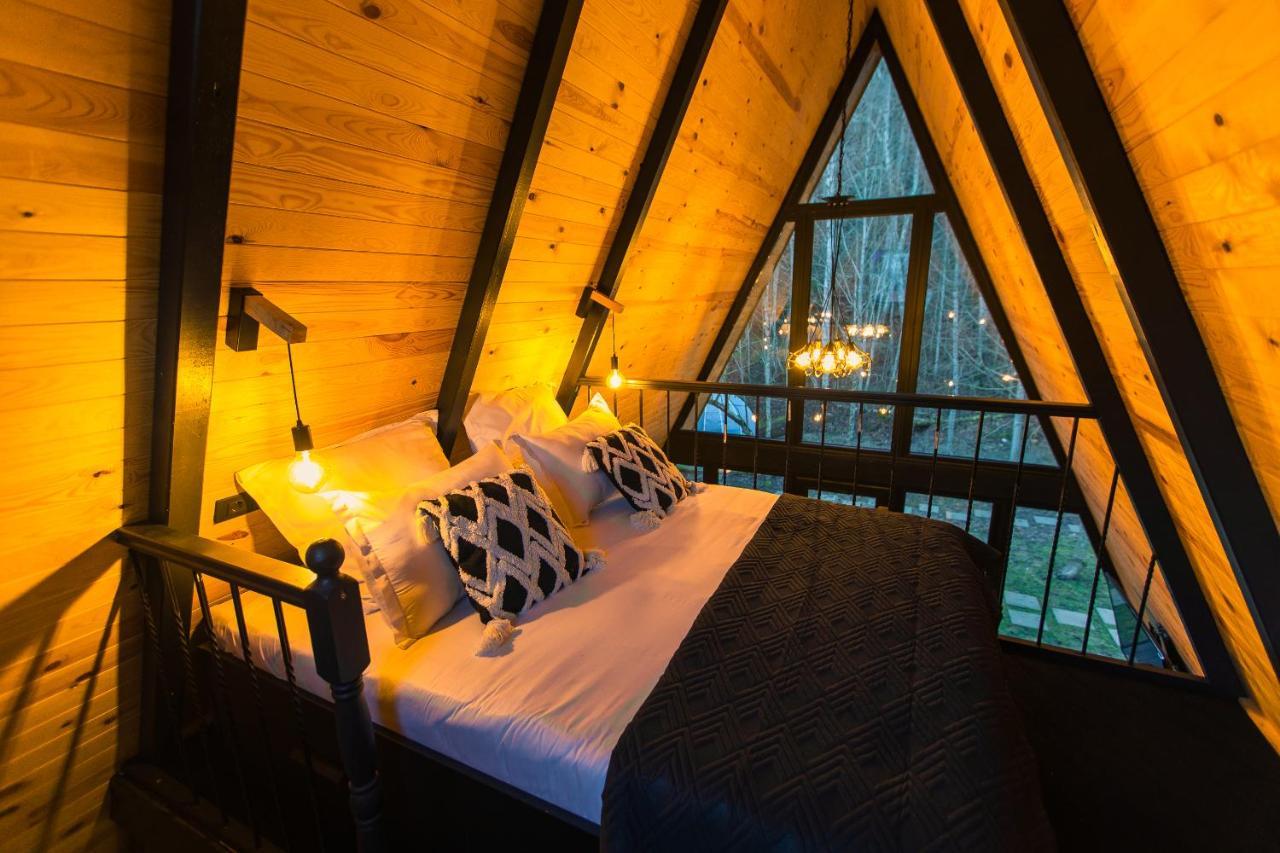The Palo Cabins Predeal Eksteriør billede