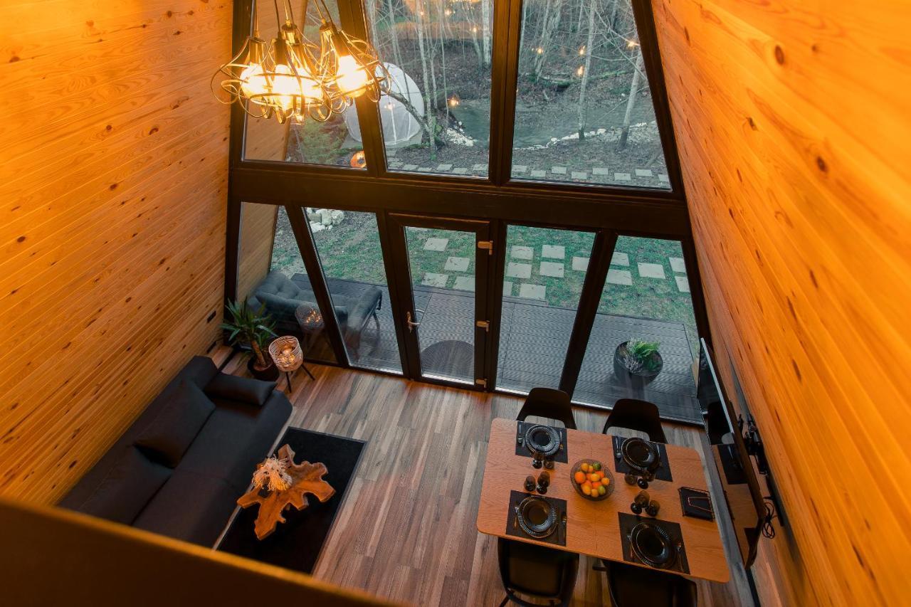 The Palo Cabins Predeal Eksteriør billede