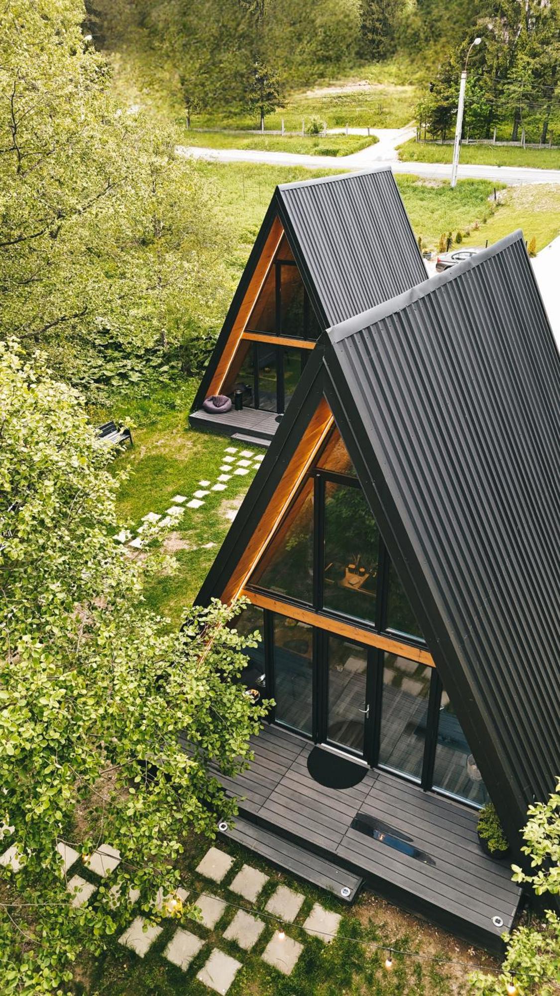 The Palo Cabins Predeal Eksteriør billede