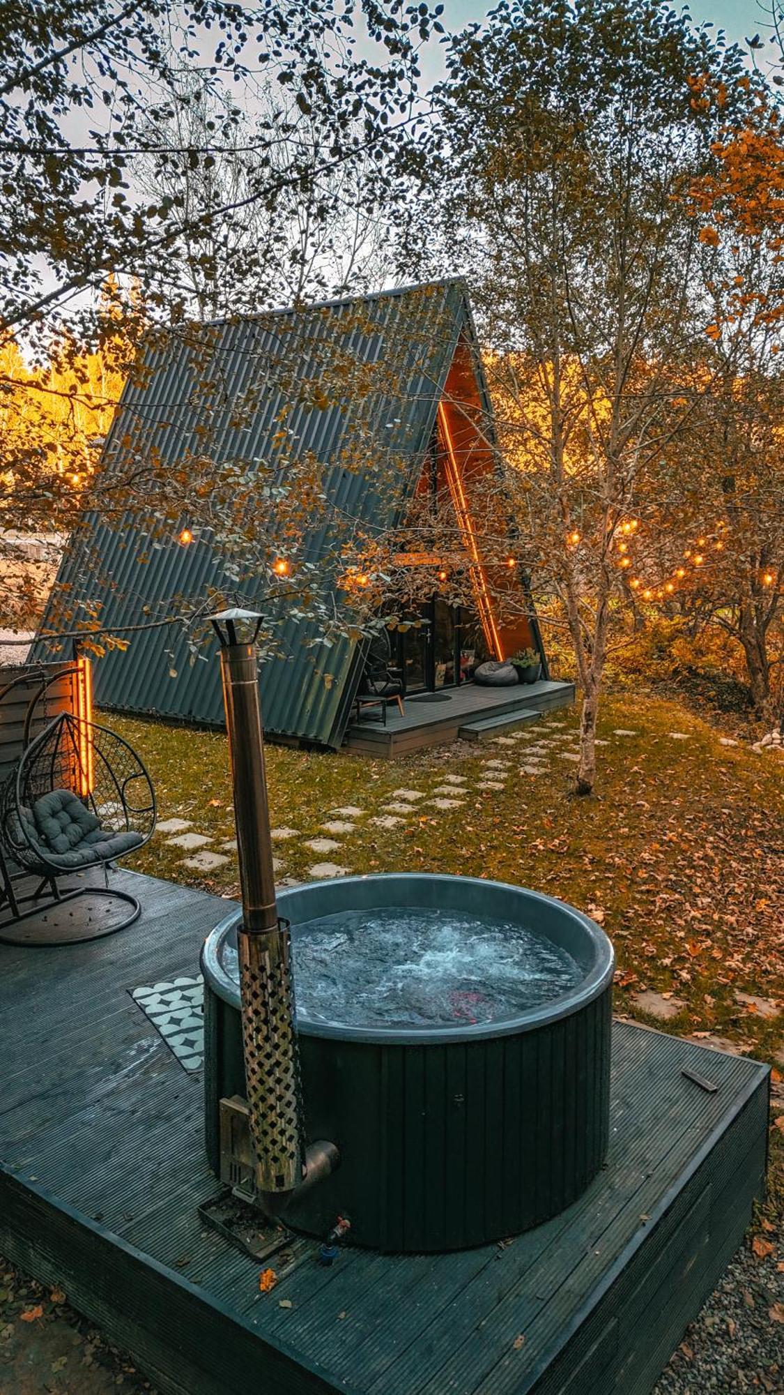 The Palo Cabins Predeal Eksteriør billede